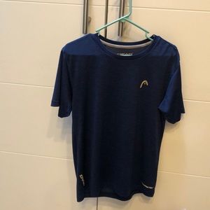 Head tennis shirt navy blue size small